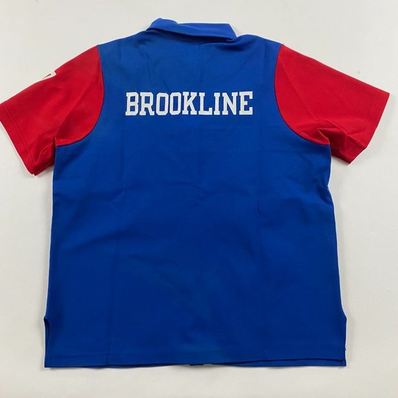 Vintage Champion Brooklyn Warm Up Shooting Shirt Jacket Women;s XL Men;s Medium - Picture 3 of 14